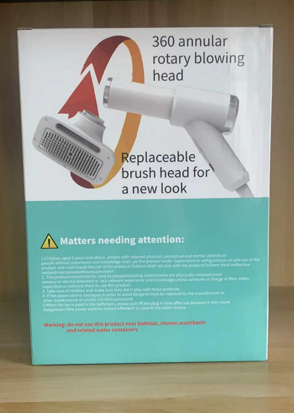 Pet Hair Dryer and Grooming Comb for Dogs and Cats