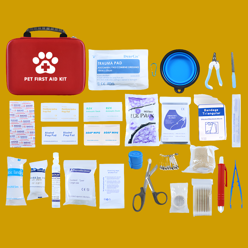 Pet Emergency Kit for Cats and Dogs