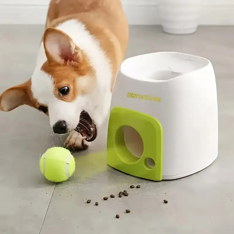 Dog Baseball Treat Dispenser Machine for Training