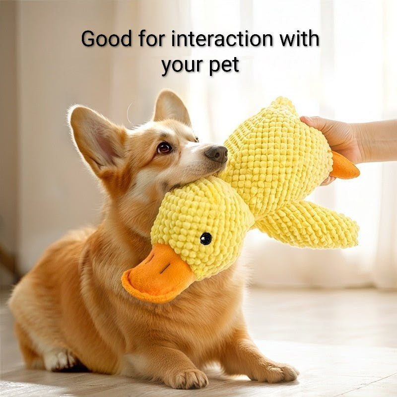 Dog Toy Plush Sleeping Duck