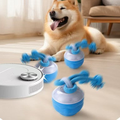 Cross-border Pet Intelligent Rolling Ball Rolling Ball Electric Dog To Relieve Boredom Intelligent Bite-resistant Teasing Ball Grinding Teeth Toy